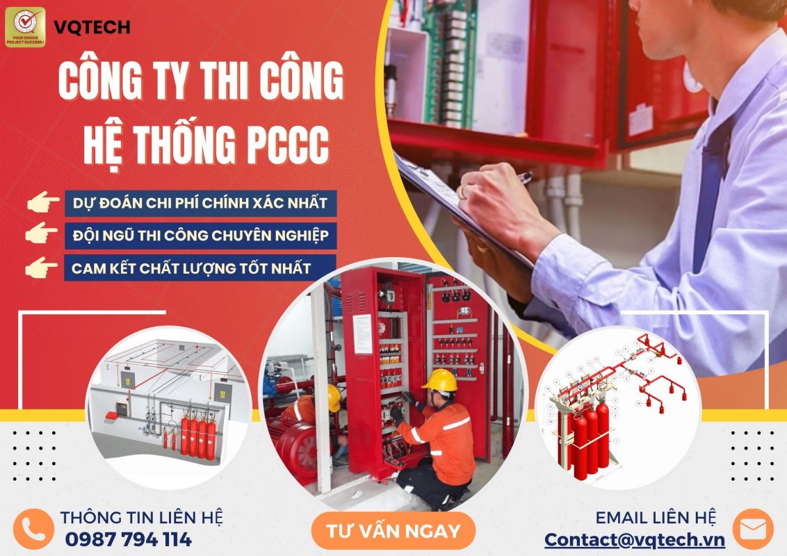 công ty thiết kế hệ thống PCCC chuyên nghiệp tại Hồ Chí Minh